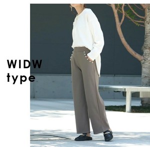 Full-Length Pant Pearl Pocket Wide Pants