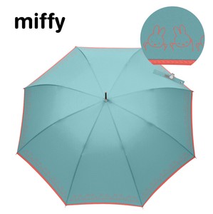 ◆20224新作◆【miffyミッフィー】婦人用雨傘　ミッフィー裾柄☆雨傘・長傘☆