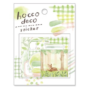 贴纸 hocco deco sticker 绿色