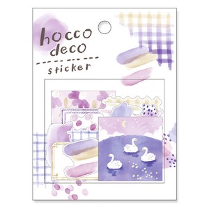 贴纸 hocco deco sticker 紫色