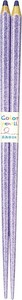アオバ (Aoba) 箸 食洗機対応 天然木 色えんぴつ プリティ 紫 22.5cm