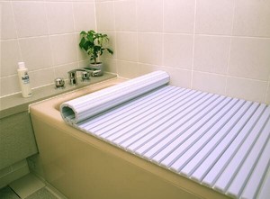 イージーウェーブ風呂フタ　85×120cm用　ブルー