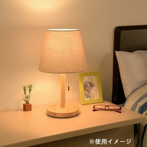 OHM テーブルスタンド 木製 ナチュラル 電球別売 TT-YN26MAW-NA