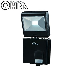 OHM monban LED 乾電池式 1灯 センサーライト LS-B114D-K