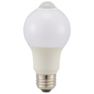 OHM LED電球 E26 60形相当 人感明暗センサー付 電球色 LDA8L-G R51