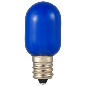 OHM LEDナツメ球装飾用 T20/E12/0.5W/1lm/青色 LDT1B-H-E12 13