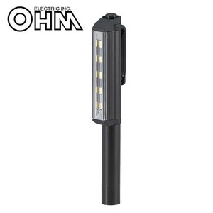 オーム電機 OHM フルアルミ LED作業ライト 180ルーメン SL-W180B6-K