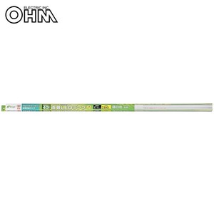 OHM 直管LEDランプ 40形相当 G13 昼白色 グロースターター器具専用 LDF40SS・N/17/23