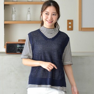 Vest/Gilet V-Neck Sweater Vest Made in Japan