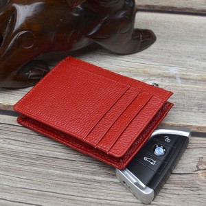 Business Card Case Coin Purse Genuine Leather