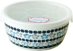 Small Plate Flower Blue L size