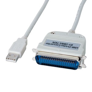 サンワサプライ USBプリンタコンバータケーブル IEEE1284-USB変換 1.8m USB-CVPRN