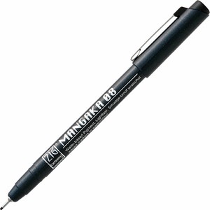 ZIG Cartoonis Marker/Highlighter black KURETAKE