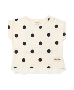 Kids' Short Sleeve T-shirt Little Girls T-Shirt Polka Dot