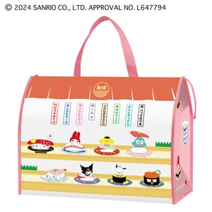 ■2024SS　先行予約■　サンリオキャラクターズ　ショッピングバッグ　回転寿司