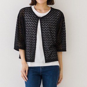 Vest/Gilet Crew Neck Lace Cardigan Sweater Buttons 2024 Spring/Summer