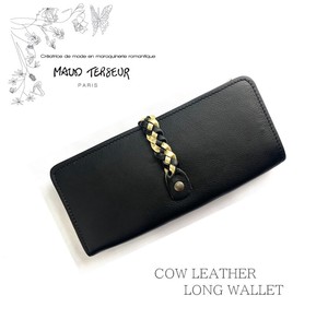 Long Wallet Cattle Leather Ladies' M