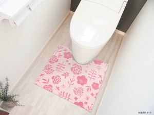 オカトー　使い捨てトイレマット　15枚入　ピンク