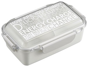 オーエスケー ENERGY CHARGE ランチボックス(仕切付) ホワイト PCD-650