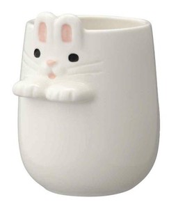 Japanese Teacup Rabbit Yunomi Soe-hand tea cup