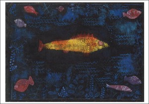 Postcard Goldfish M 2024 NEW