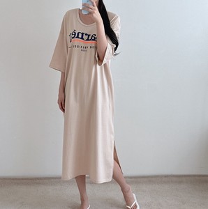 Casual Dress Pudding One-piece Dress 2024 Spring/Summer