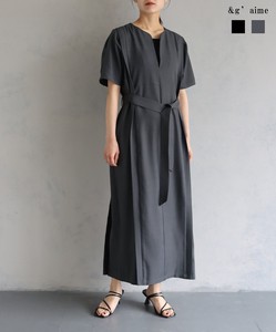 Casual Dress Long One-piece Dress Switching 2024 Spring/Summer