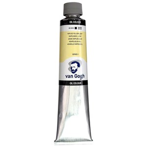 ターレンス　ヴァンゴッホ油絵具　200ml　　T0208-222　ネープルスイエローライト　411215
