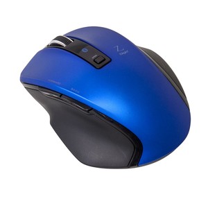 ナカバヤシ　小型Bluetooth5ボタンBlueLEDマウス　ブルー　MUS-BKF121BL