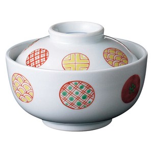 京丸紋円菓子碗