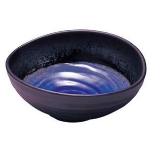 青海釉たまご型8.0鉢