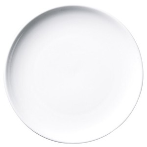 プラムホワイト17cmメタ丸皿