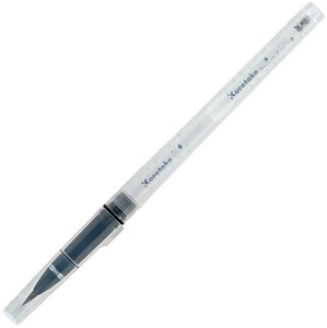 くれたけ 呉竹 からっぽペン 毛筆 カートリッジ式 KURETAKE Empty pen ECF160-602 ペン作りキット
