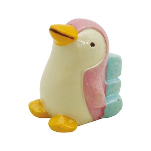 Animal Ornament Pink Penguin Mascot