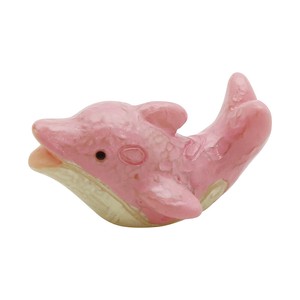 动物摆饰 粉色 吉祥物 海豚
