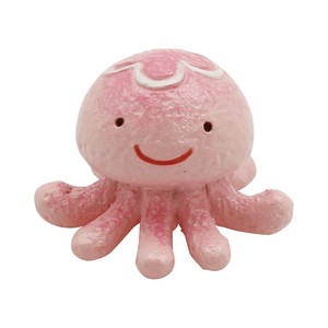 Animal Ornament Jellyfish Pink Mini Mascot