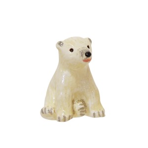 Animal Ornament Polar Bear Mascot (S)