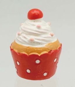 Animal Ornament Red Mini Mascot Cupcakes