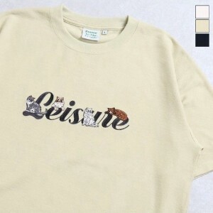 梨地ネコロゴTシャツ【2024夏物】【ユニセックス】