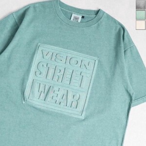 エンボスマグロゴ ピグメントTシャツ【2024夏物】【ユニセックス】