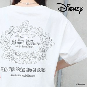 【Disney】スノーホワイトTシャツ【2024夏物】【ユニセックス】