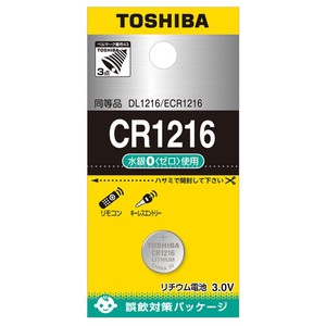 東芝コイン型リチウム電池    CR1216EC