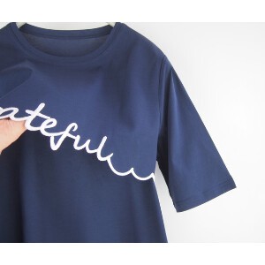 T-shirt Embroidered 2024 Spring/Summer