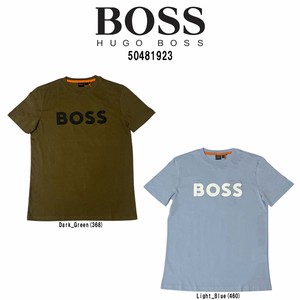 HUGO BOSS(ヒューゴボス)Tシャツ クルーネック レギュラーフィット ロゴ 半袖 メンズ 50481923