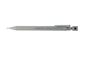 ステッドラー ヘキサゴナルシャープペン 0.5MM シルキーシルバー ST9257705S