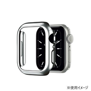 ハードケース Air Skin for Apple Watch 41mm クロームシルバー