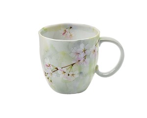 bloom 美濃焼 花がすみ　マグカップ / グリーン 15299
