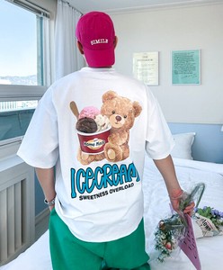 T-shirt Ice Cream Unisex 2024 Spring/Summer