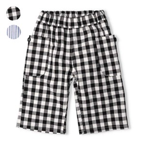 Kids' Short Pant Stripe Checkered 6/10 length