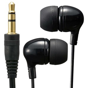 OHM AudioComm テレビ・オーディオ用ステレオイヤホン 耳栓型 3m HP-B302N